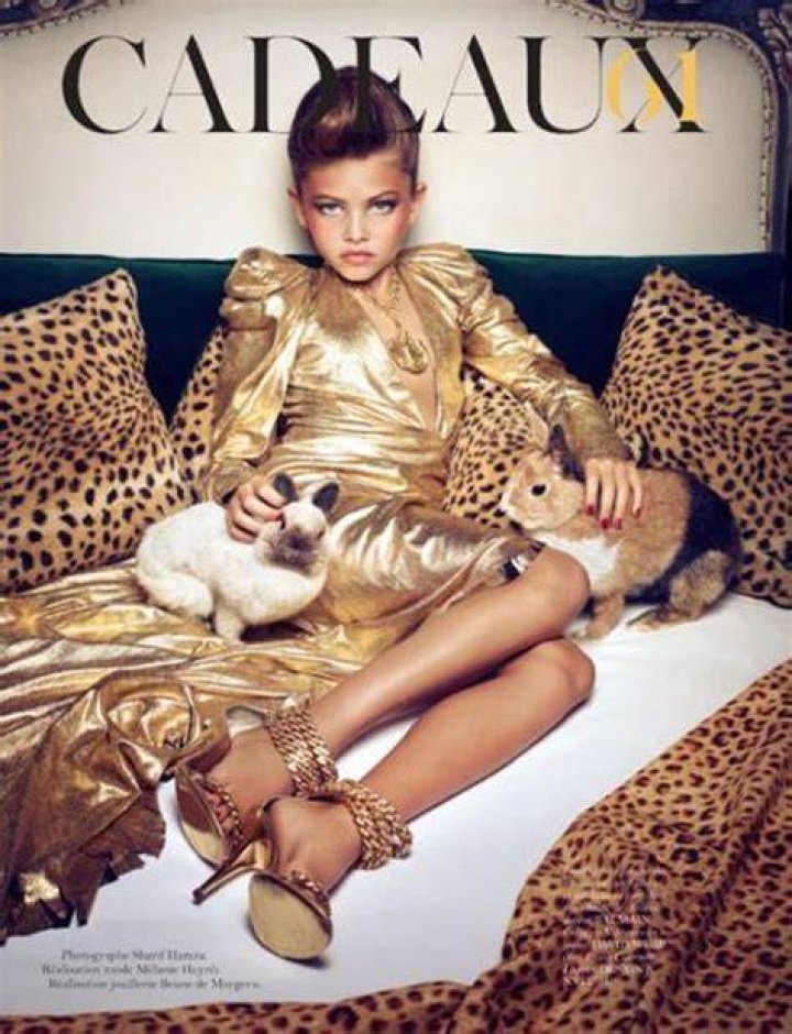 Thylane Blondeau is a model