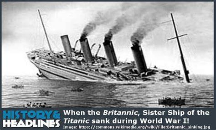 Titanic Sister Ship During World War 1