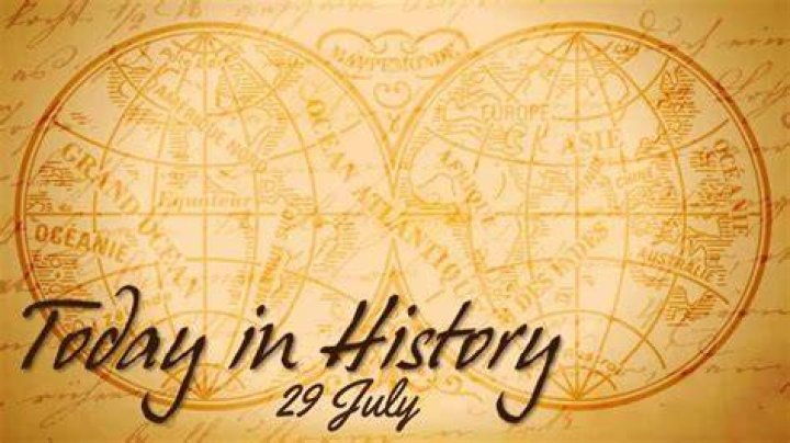 Today In History July 29