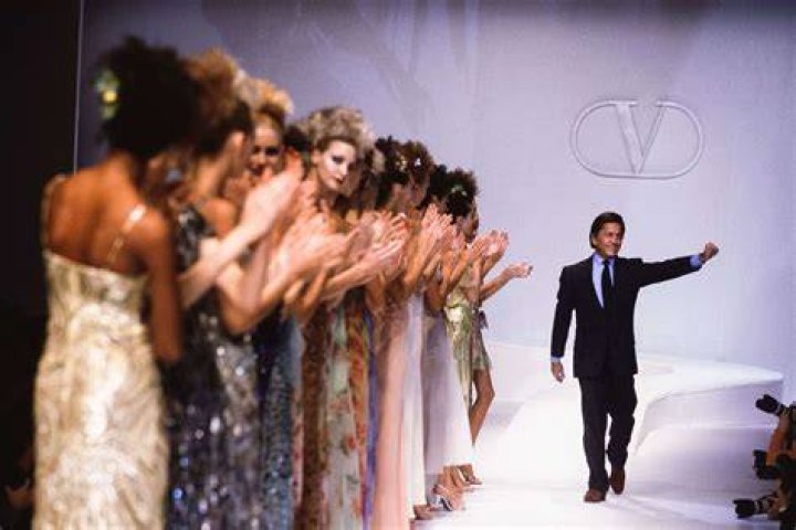 Valentino Garavani at the West Coast Premiere of 'Valentino - T