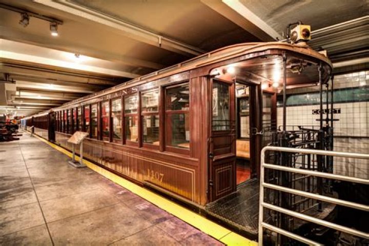 Vintage New York Subway Car