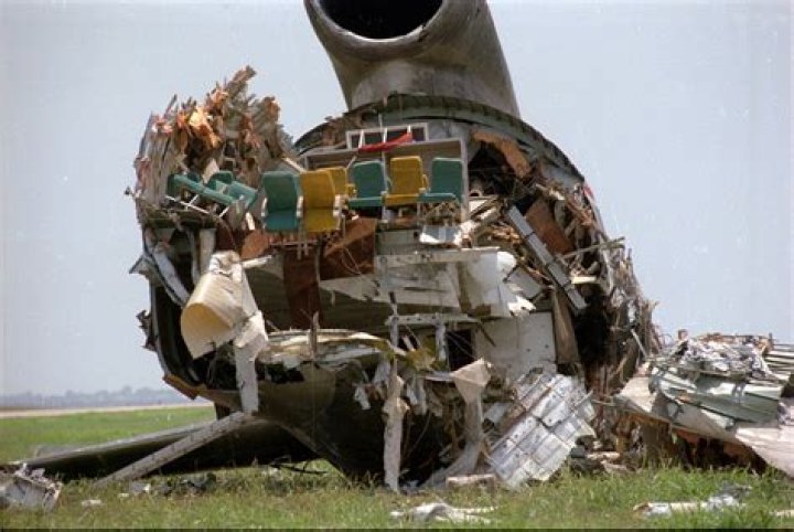 Wreckage From Flight 191 Crash