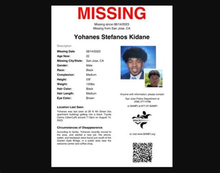 Yohanes Kidane Missing Case Disappearance